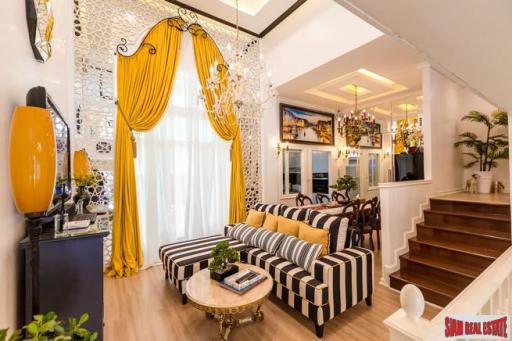 Crystal Ville  Stunning Hi-End Furnished Townhome in Lad Phrao