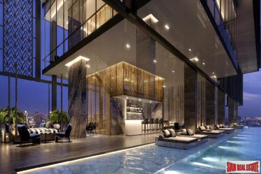 Prestige-Luxury High-Rise Condo by Leading Thai Developers at Siam next to BTS Ratchathewi - 2 Bed Units