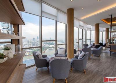 Newly Completed High-Rise Riverside Fully Furnished Condos at Charoen Nakhon, Bangkok - 1 Bed Units