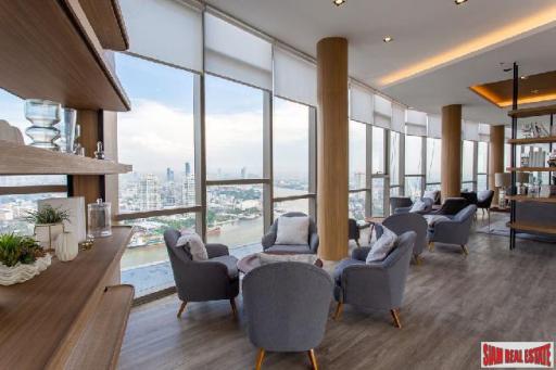 Newly Completed High-Rise Riverside Fully Furnished Condos at Charoen Nakhon, Bangkok - 1 Bed Plus Units