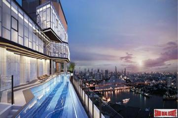 Newly Completed High-Rise Riverside Fully Furnished Condos at Charoen Nakhon, Bangkok - 2 Bed Units