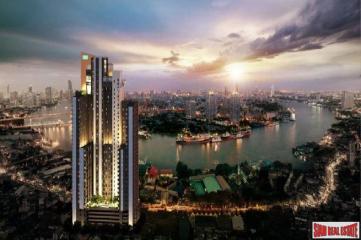 Newly Completed High-Rise Riverside Fully Furnished Condos at Charoen Nakhon, Bangkok - 2 Bed Units