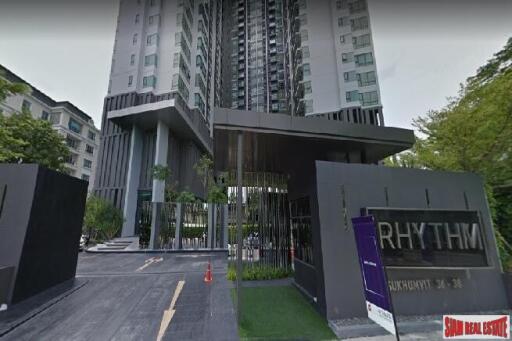 Rhythm Sukhumvit 36-38 - 1 Bed Fully Furnished on the 11th Floor with City Views at Thong Lor