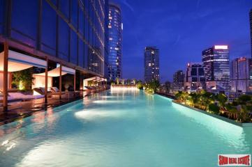 The Ritz-Carlton Residences at MahaNakhon  New Modern Two Bedroom Chong Nonsi Condo with Impressive River and City Views