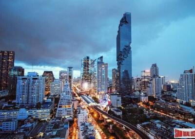 The Ritz-Carlton Residences at MahaNakhon - Magnificent Two Bedroom Chong Nonsi Condo with Unbelievable City and River Views