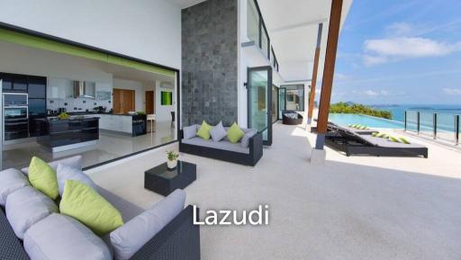 Sylish Luxury Sea View Villa in Chaweng Noi
