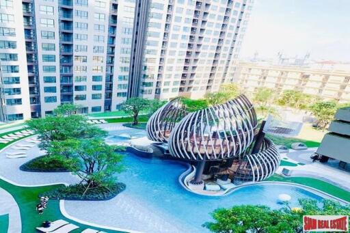 Newly Completed High-Rise Condo by Leading Thai Developer with Extensive Facilities and Green Area at Udomsuk, Bangna - Studio Units - 12% Discount!