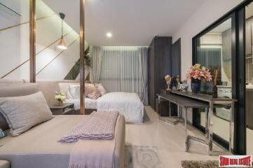 Newly Completed High-Rise Condo by Leading Thai Developer with Extensive Facilities and Green Area at Udomsuk, Bangna - Studio Units - 12% Discount!