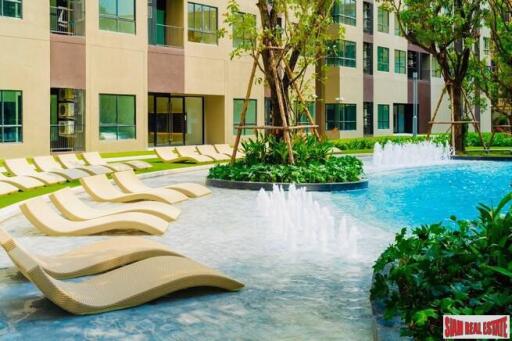 Newly Completed High-Rise Condo by Leading Thai Developer with Extensive Facilities and Green Area at Udomsuk, Bangna - One Bed Units - 12% Discount!