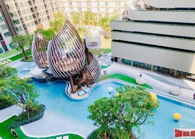 Newly Completed High-Rise Condo by Leading Thai Developer with Extensive Facilities and Green Area at Udomsuk, Bangna - One Bed Units - 12% Discount!