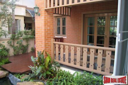 Tudor-style Two Storey House on a 121 sqw Plot in Kaset-Navamin, Bangkok