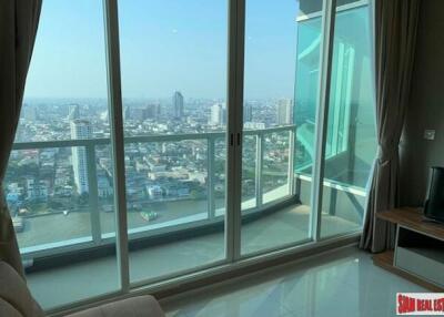 Menam Residences Condominium - One Bedroom with Super River Views for Sale in Saphan Taksin