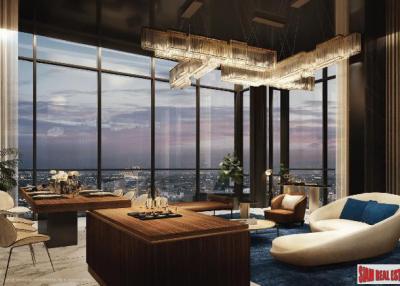 New Luxury High-Rise Newly Completed Next to BTS at Ratchayothin, Chatuchak - 1 Bed Units