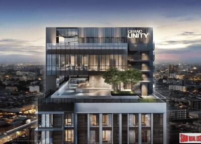 New Luxury High-Rise Newly Completed Next to BTS at Ratchayothin, Chatuchak - 1 Bed Corner and 1 Bed Plus