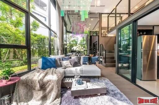 Park Origin Chula Samyan - Unique Corner Two Bedroom Loft-Style Condo for Sale in Siam Area of Bangkok