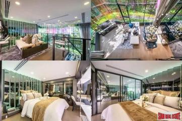 Park Origin Chula Samyan  Unique Corner Two Bedroom Loft-Style Condo for Sale in Siam Area of Bangkok