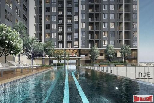 New Value High-Rise Condo by Leading Thai Developer at Srinakarin Road, next to New MRT Si La Salle - One Bed Units