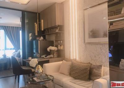 New High-Rise Smart Condo in Construction with Excellent Facilities on Connecting Road between Sukhumvit and Thepharak - 0 Metres to MRT - 2 Bed Units