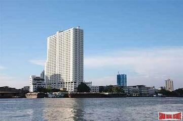 Supalai River Place Condominium - Two Bedroom Corner Unit with Amazing City and Chao Phraya River Views at Krung Thonburi