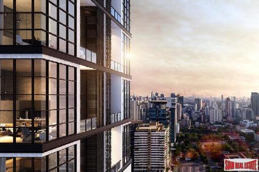 The Lofts Asoke - Luxury Newly Completed One Bed Duplex Corner Unit on High Floor