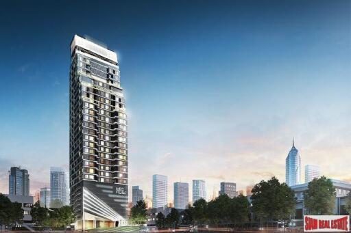 Just Completed Luxury High-Rise Condo with 360 Roof Pool at Victory Monument, Phaya Thai - One Bed Units