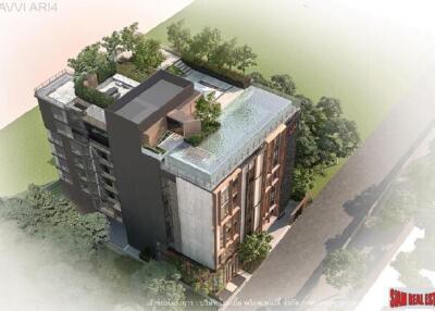 Pre-Launch Sales of Trendy New Low-Rise Three Bed Condos in the Popular area of Ari, near BTS Ari