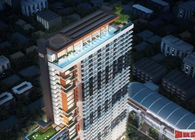 Two Bedroom Condo in New Modern Facilities Project only One Minute from BTS Taopoon