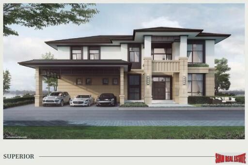 Two Storey Four Bedroom Detached Houses Built on a Beautiful Lake at Rama 2