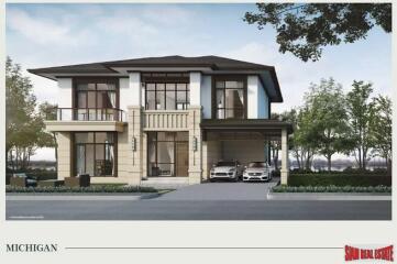 Two Storey Four Bedroom Detached Houses Built on a Beautiful Lake at Rama 2