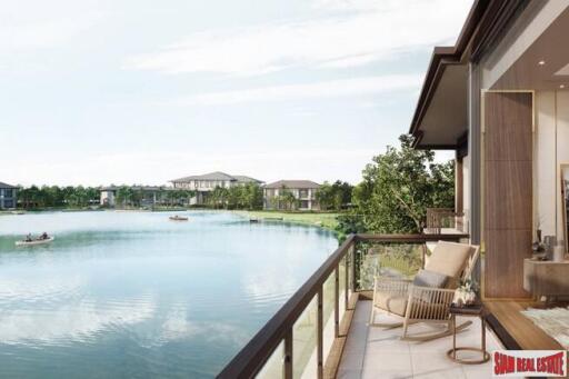 Smart Five Bedroom Lakeside Detached Houses in Samut Sakhon