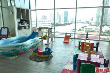 Menam Residences  River Views from Every Room From this Three Bedroom Condo in Saphan Taksin