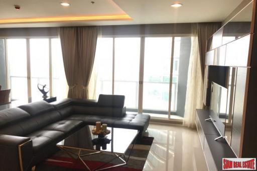 Menam Residences  River Views from Every Room From this Three Bedroom Condo in Saphan Taksin