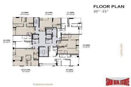 MUNIQ Langsuan - Luxury Two Bedroom in an Exceptional New Lumphini Development