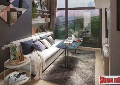 Chewathai Residence Asoke High Class - City & Garden Views from this Duplex-Style Condo near Asoke