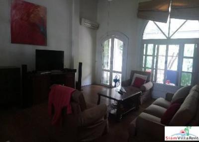 Fantasia Villa 2  Large Four Storey Townhouse for Rent in a Secure Bangna Estate