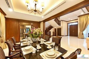 Exquisite 4 Bed Private Serviced Pool Villa in Secure Estate for Rent at Sathorn - Pet Friendly