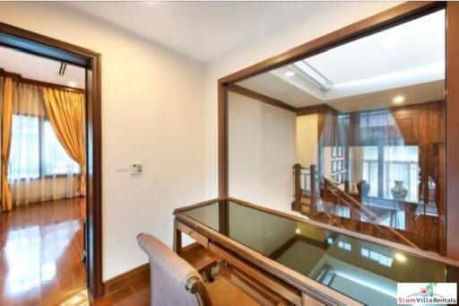 Exquisite 4 Bed Private Serviced Pool Villa in Secure Estate for Rent at Sathorn - Pet Friendly