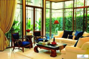 Exquisite 4 Bed Private Serviced Pool Villa in Secure Estate for Rent at Sathorn - Pet Friendly