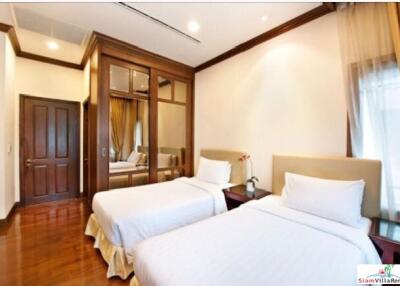 Exquisite 4 Bed Private Serviced Pool Villa in Secure Estate for Rent at Sathorn - Pet Friendly