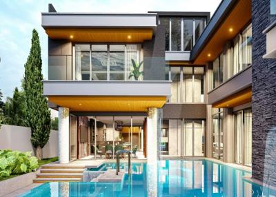 Luxurious 5-bedroom house in East Pattaya