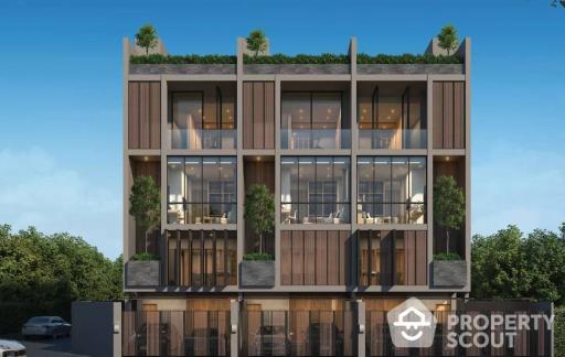 3-BR Townhouse at Homu in Sam Sen Nok