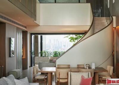 Ultra Luxury Residential Duplex Units with River Views at Sathorn - Last 2 Units!