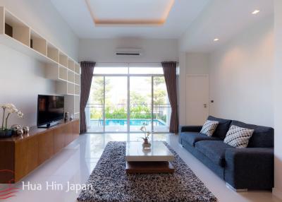 Modern 3 Bedroom Pool Villa With Roof Top Terrace for Rent Near Sai Noi Beach, Hua Hin