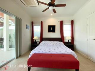 Balinese Style Top Quality 3 Bedroom Pool Villa for Rent, in Popular Hillside Hamlet project in Hua Hin