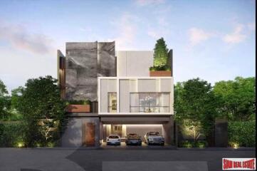 Bugaan Krungthep Kreetha - Super Luxury Detached House with 5 Bedrooms and 430 sqm. of Space, Conveniently Located in Hua Mak