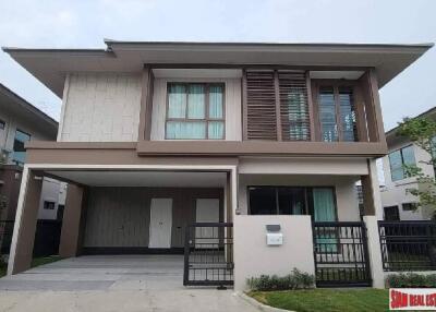 Burasiri Krungthep Kreetha - Spacious 196 sqm. House with 5 Bedrooms and Resort-Style Amenities, Conveniently Located in Hua Mak