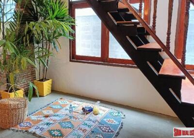 Charming Two Bedroom, Two Storey House for Rent Near BTS Chit Lom -