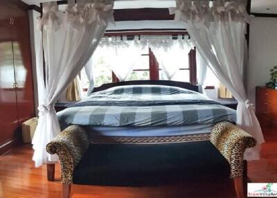 Prestigious Renovated Five Bedroom House in the Heart of Sukhumvit 61 and Close to BTS Ekkamai
