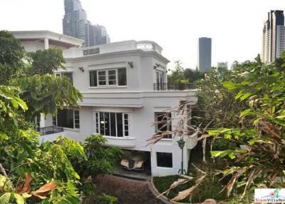 Prestigious Renovated Five Bedroom House in the Heart of Sukhumvit 61 and Close to BTS Ekkamai