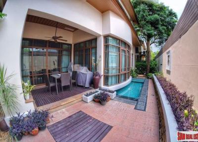 Baan Sansiri Sukhumvit 67  Beautiful Two Storey, Four Bedroom House for Rent in Lovely Secured Phra Khanong Estate